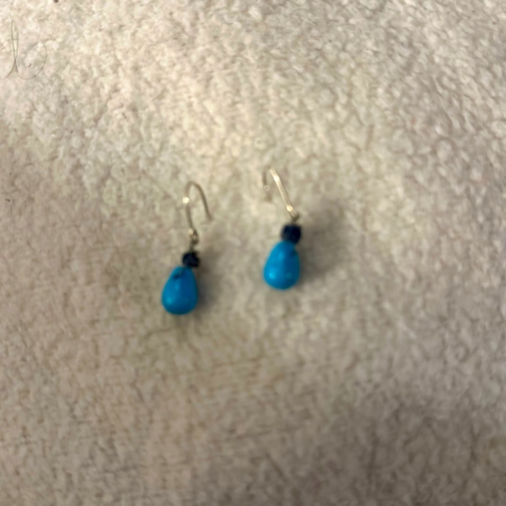 Sterling Silver Turquoise Earrings